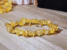 Load image into Gallery viewer, Citrine Bracelet Handmade Genuine Crystal Stretch  Bracelet
