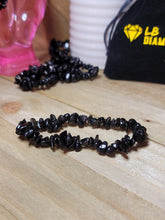 Load image into Gallery viewer, Snowflake Obsidian Healing Bracelet Chip Bracelet Handmade
