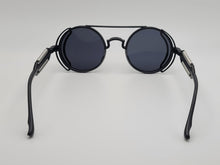 Load image into Gallery viewer, Steampunk Goggles Glasses Round Sunglasses Emo Retro Vintage
