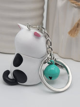 Load image into Gallery viewer, Cat Key Ring/ Keychain / Zipper Pull - Cat Keychain -
