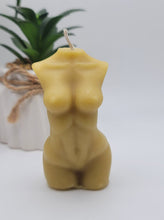Load image into Gallery viewer, 100% Pure Beeswax Candle Female Torso Candle | Venus Bust Candle |
