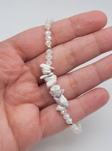 Load image into Gallery viewer, Howlite Natural Healing Bracelet Chip Bracelet Natural Howlite
