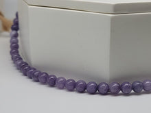 Load image into Gallery viewer, Amethyst Choker Necklace Silver tone Gorgeous Choker 4mm Beads
