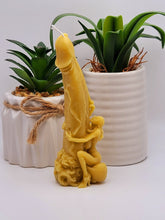 Load image into Gallery viewer, 100% Natural Beeswax Candle The Penis Candle | Funny Gift | Sexy Gift
