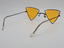 Load image into Gallery viewer, Retro Triangle Cat Eye Sunglasses | Cateye Vintage Sunglasses Steampunk
