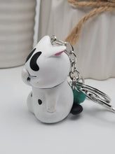 Load image into Gallery viewer, Cat Key Ring/ Keychain / Zipper Pull - Cat Keychain -
