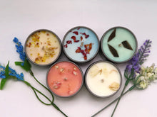 Load image into Gallery viewer, 5 PCS Natural Soy Wax Candle Sampler Bundle 2oz Each Gift Set 5 Different Scents
