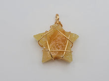 Load image into Gallery viewer, Natural Handmade Crystal Gold Wire Wrapped Citrine Necklace
