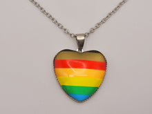 Load image into Gallery viewer, LGBTQ Necklace - Queer / Gay Pride Jewelry - Gender and Sexual Identity Charm Necklace
