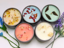 Load image into Gallery viewer, 5 PCS Natural Soy Wax Candle Sampler Bundle 2oz Each Gift Set 5 Different Scents
