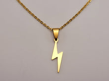Load image into Gallery viewer, Thunder Necklace Beautiful Gift Necklace , Dainty Necklace, Stainless Steel
