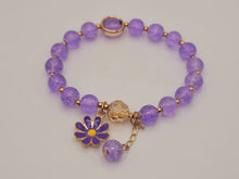 Load image into Gallery viewer, Bright Daisy Bracelet Gifts For Women Elastic Bracelet Cracked Quartz
