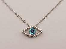 Load image into Gallery viewer, Beautiful Blue Evil Eye Necklace For Protection
