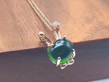 Load image into Gallery viewer, Jade Natural Bunny Necklace Gold Tone Necklace- Good Luck•Fortune (Powerful Necklace)
