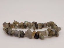 Load image into Gallery viewer, labradorite Bracelet Handmade Genuine Crystal Stretch  Bracelet
