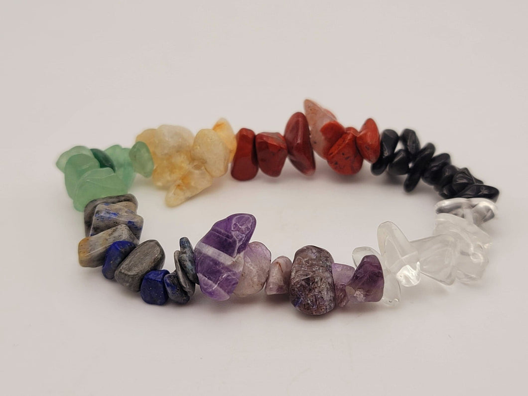 7 Chakra Bracelet, , Meditation Healing, Crystal Healing, Beaded Bracelet