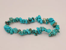 Load image into Gallery viewer, Turquoise  Bracelet Handmade Genuine Crystal Stretch  Bracelet

