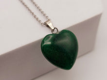 Load image into Gallery viewer, Jade Natural Point Necklace Gold Tone Necklace- Good Luck•Fortune (Powerful Necklace)
