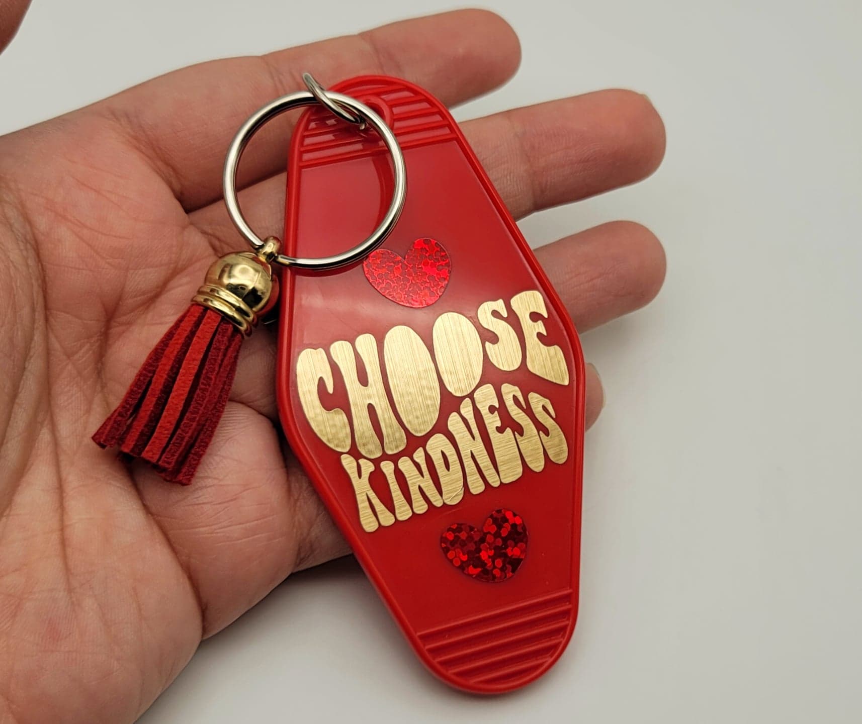 Personalized Keychain Retro Motel Keychain Gifts for Women 