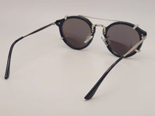 Load image into Gallery viewer, Steampunk Goggles Glasses Round Sunglasses Emo Retro Vintage Colorful Blue
