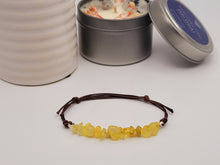 Load image into Gallery viewer, Citrine Bracelet, Robe Adjustable Handmade Semi Precious Gemstone
