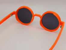 Load image into Gallery viewer, Steampunk Goggles Glasses Round Sunglasses Emo Retro Orange
