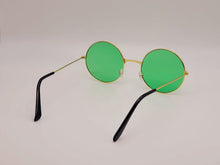 Load image into Gallery viewer, Vintage Big Round Spectacle Sunglasses Frame Fashion Hippie Green Color
