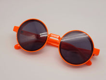 Load image into Gallery viewer, Steampunk Goggles Glasses Round Sunglasses Emo Retro Orange
