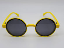 Load image into Gallery viewer, Steampunk Goggles Glasses Round Sunglasses Emo Retro Yellow
