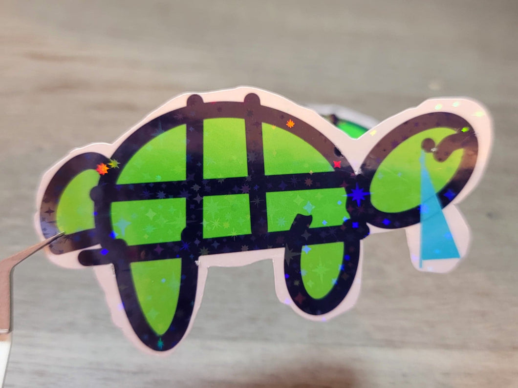 Turtle Sticker Holographic Vinyl Sticker Sticker for Laptop,