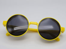 Load image into Gallery viewer, Steampunk Goggles Glasses Round Sunglasses Emo Retro Yellow
