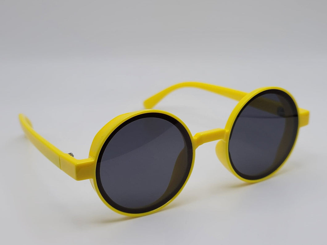 Steampunk Goggles Glasses Round Sunglasses Emo Retro Yellow