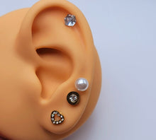 Load image into Gallery viewer, Surgical steel stud earrings set | tarnish free earrings Hypoallergenic earrings

