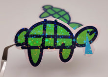 Load image into Gallery viewer, Turtle Sticker Holographic Vinyl Sticker Sticker for Laptop,
