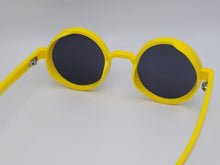 Load image into Gallery viewer, Steampunk Goggles Glasses Round Sunglasses Emo Retro Yellow
