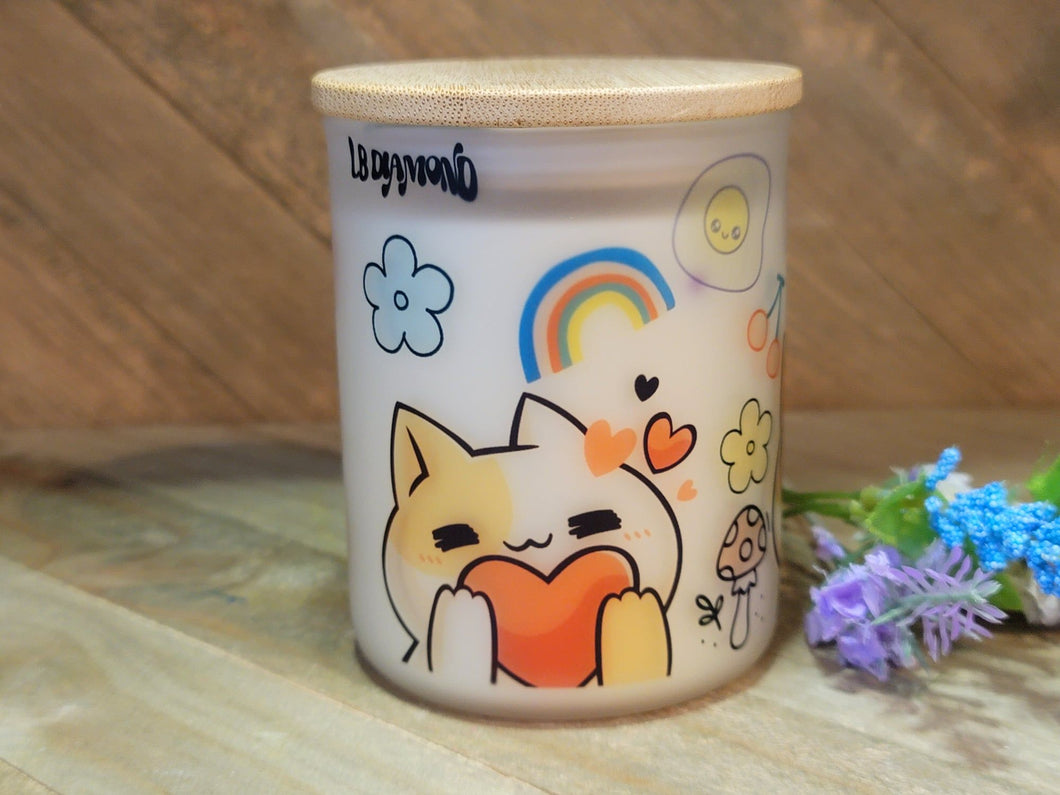 Kawaii Cute & Trendy Kitty Cat Kitten Candle Soy Wax Candle Cute Kawaii Candle