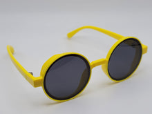 Load image into Gallery viewer, Steampunk Goggles Glasses Round Sunglasses Emo Retro Yellow
