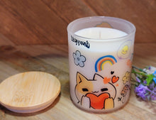 Load image into Gallery viewer, Kawaii Cute &amp; Trendy Kitty Cat Kitten Candle Soy Wax Candle Cute Kawaii Candle
