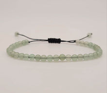 Load image into Gallery viewer, Green Aventurine Bracelet , | adjustable bracelet, 3mm
