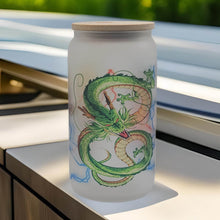 Load image into Gallery viewer, Dragon Ball Z Beer Can glass | Boho Coffee Glass | 16 oz
