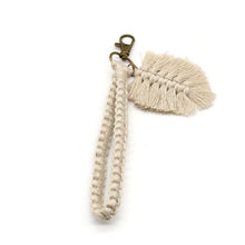 Load image into Gallery viewer, Macrame Cute Bohemian Handmade | Tiny Keyring| Bag Accessories | Gift Idea | Handmade |
