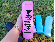 Load image into Gallery viewer, Custom Tumbler Personalized Tumbler With Straw Acrylic Tumbler 16 oz
