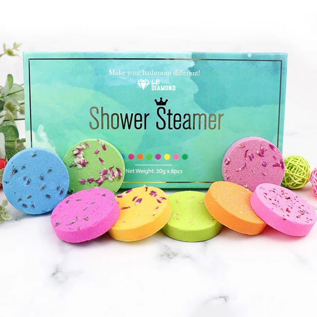 LB Diamond Aromatherapy Shower Steamers Variety Pack of 8