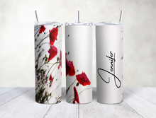 Load image into Gallery viewer, Custom Gift for her Travel Mug - Tumbler Cup 20oz - Skinny Tumbler
