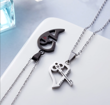 Load image into Gallery viewer, 2 PC Set I love you Couple necklace Set Couple&#39;s GIFT
