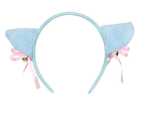 Load image into Gallery viewer, Extra Fluffy Cosplay Fox/Cat Ear Headband with Bells
