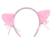 Load image into Gallery viewer, Extra Fluffy Cosplay Fox/Cat Ear Headband with Bells
