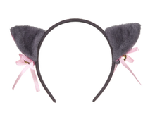 Load image into Gallery viewer, Extra Fluffy Cosplay Fox/Cat Ear Headband with Bells
